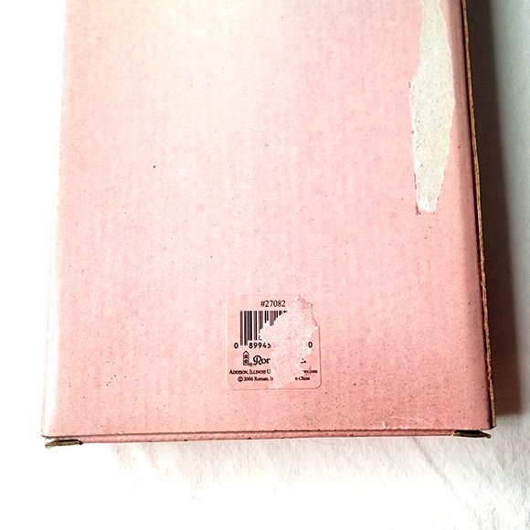 Shelly Rasche Roman Inc 7” Porcelain “Friends are a Blessing” Cross 2005 w/Box - Picture 3 of 4